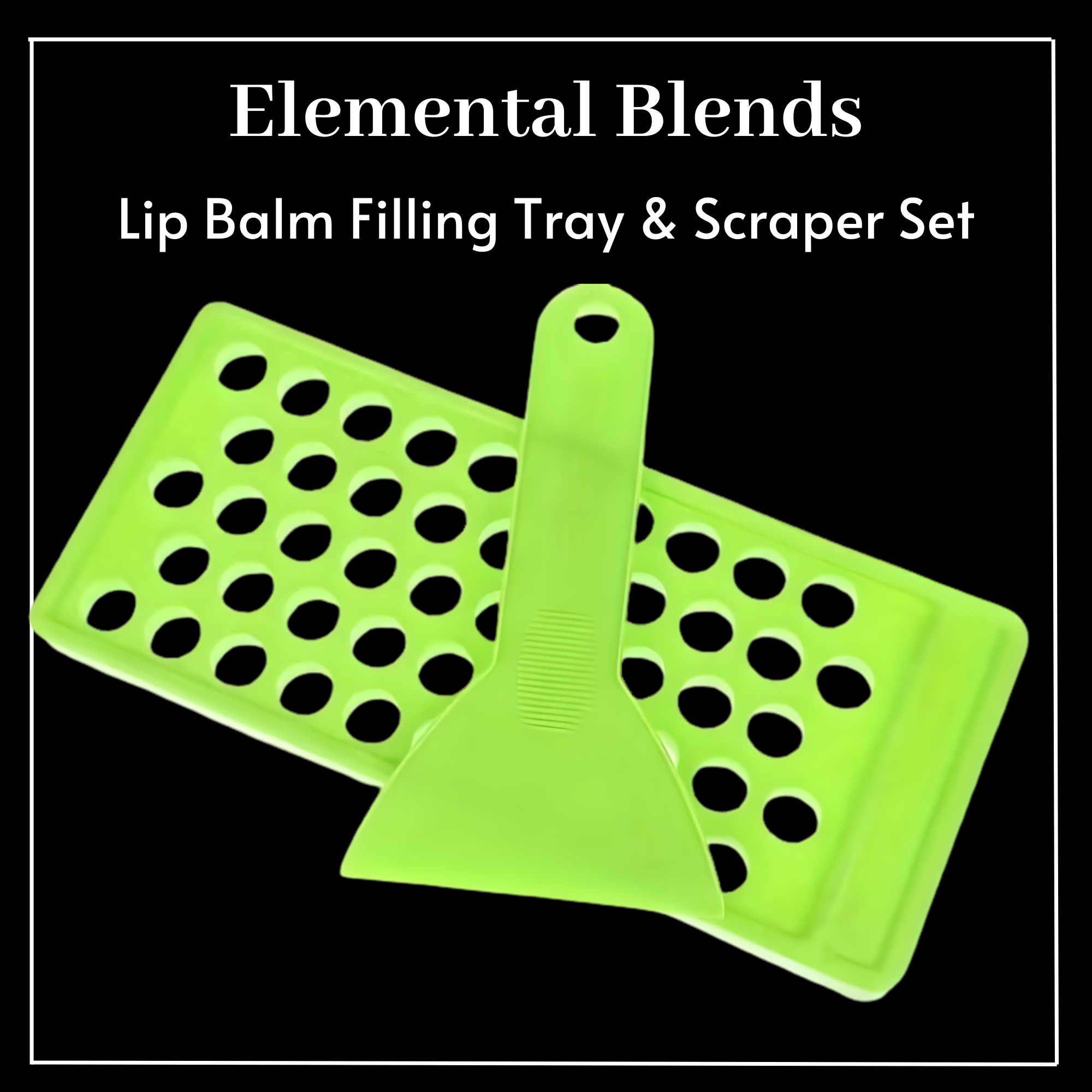 Lip Balm Filling Tray